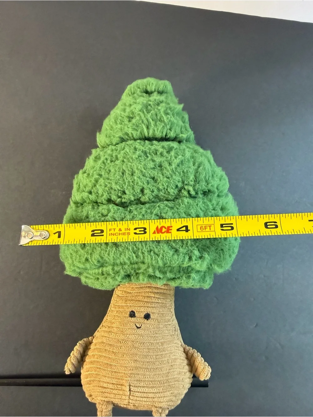 Jellycat London Forestree Pine Tree 10” Plush Stuffed Toy Retired FOR3P